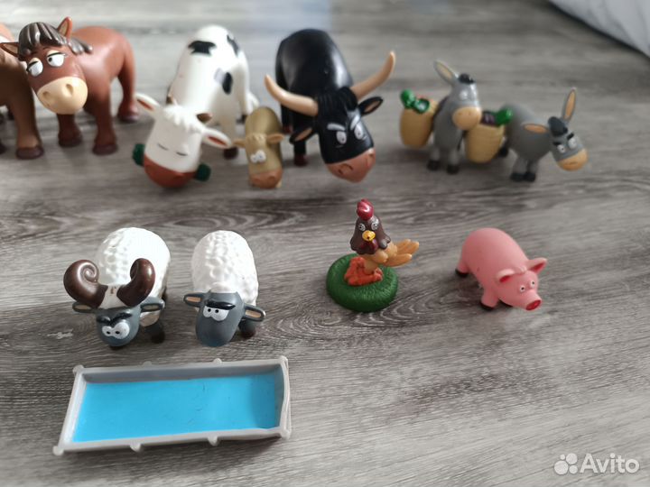 Deagostini ферма,животные леса,динозавры,африка