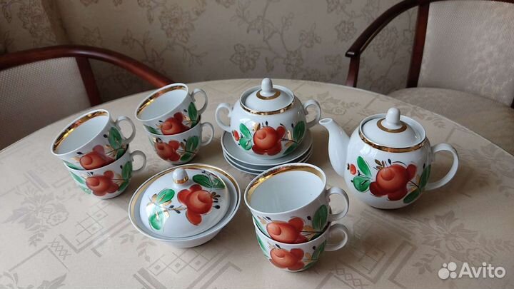 Сервиз чайный Барановка СССР 80-е годы
