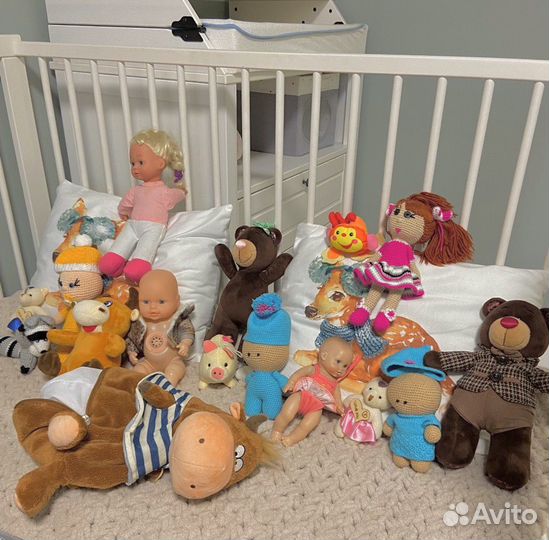 Мягкие игрушки пакетом