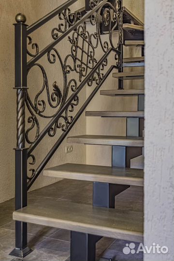 Лестницы на металлокаркасе