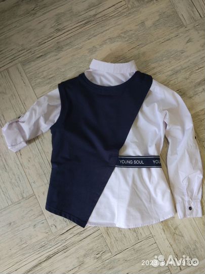 Блузка в школу 140