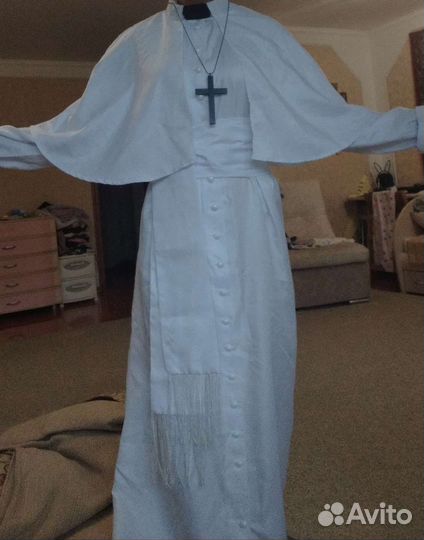 Костюм священника косплей