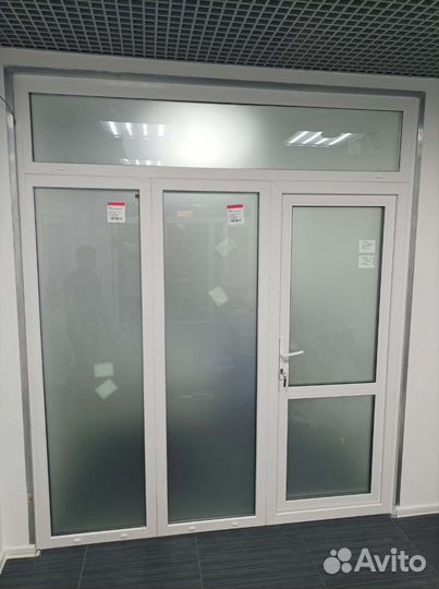 Стационарные офисные перегородки