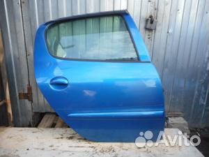 Дверь задняя правая peugeot 206 1998-2012