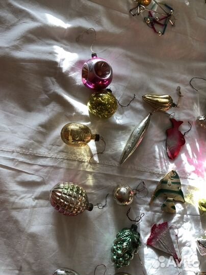 Елочные игрушки СССР одним лотом