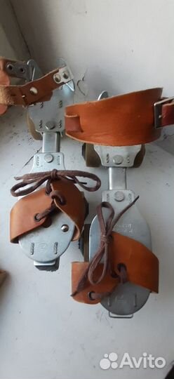 Винтажные роликовые ретро коньки СССР