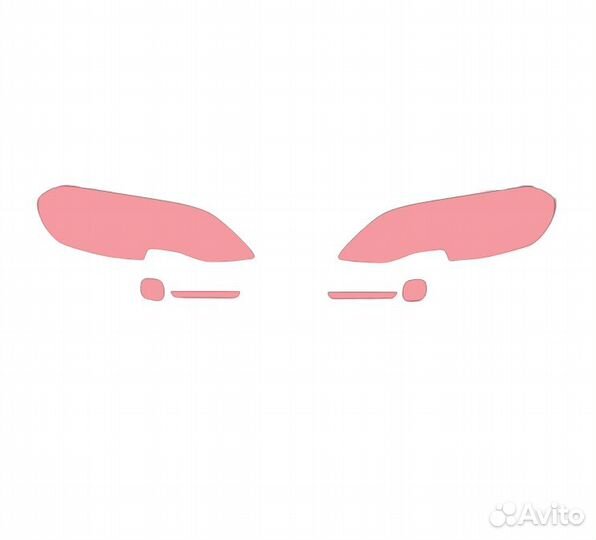 Плёнка для оклейки фар автомобиля Peugeot Travelle