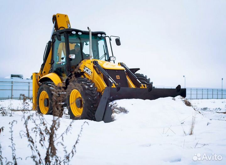 Услуги экскаватора-погрузчика JCB 4cx