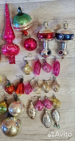 Елочные игрушки СССР