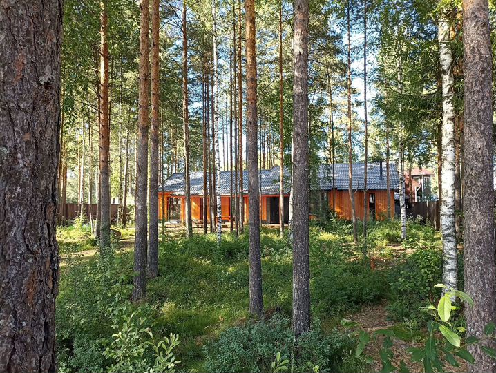 Коттедж 140 м² на участке 15 сот.