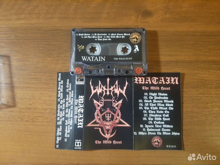 Аудиокассета Watain - The Wild Hunt