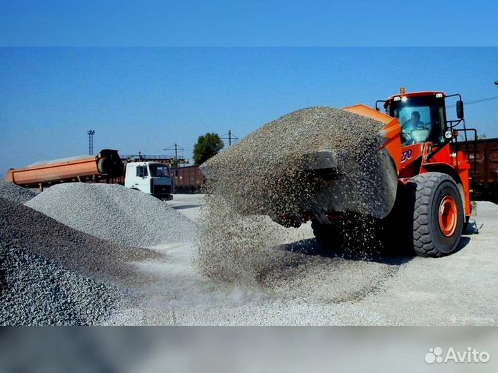 Щебень гранитный