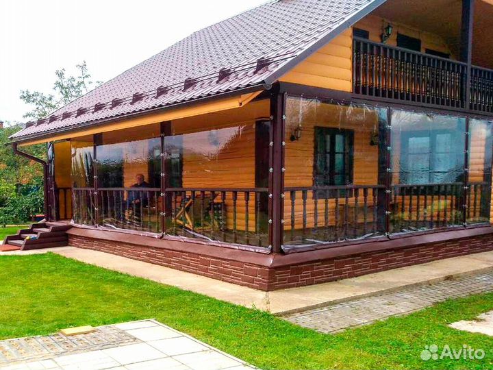 Мягкие окна для беседок, веранд