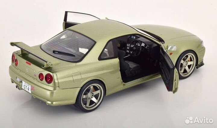 Nissan Skyline GT-R R34 1999 Solido 1:18