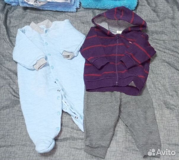 Вещи пакетом для мальчика 62-80