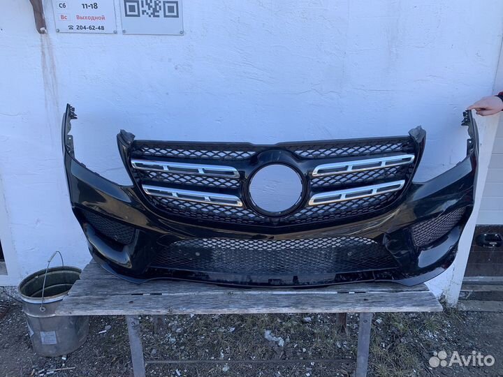 Бампер передний Mercedes Х166 w166 gls 2015-2019