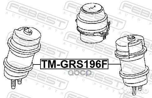 Подушка двигателя (гидравлическая) перед TM