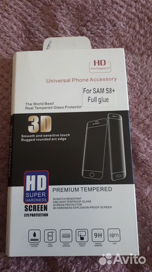 Чехлы и стекло на samsung s8+