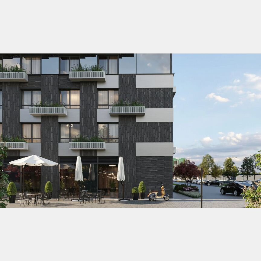 Апартаменты-студия, 24,2 м², 6/24 эт.