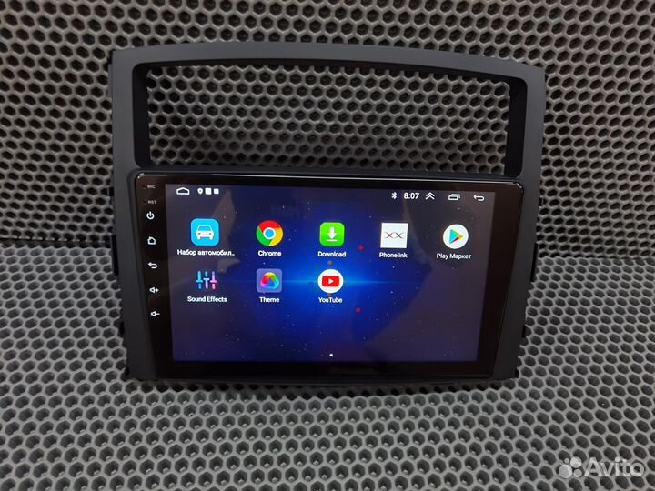 Магнитола Pajero 4 Android IPS экран новая