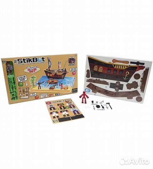 Stikbot Анимационная студия Пиратский Корабль