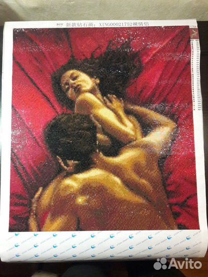 Картина в технике алмазная мозаика 