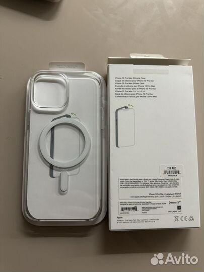 Оригинальный Чехол на iPhone 13 pro max clear case