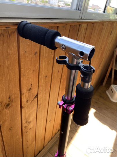 Самокат подросковый (в подарок скейтборд)