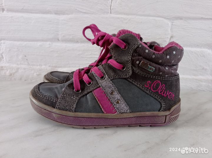 Полуботинки S'Oliver на девочку, размер 28