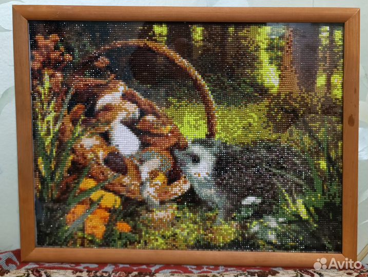 Картины вышитые бисером