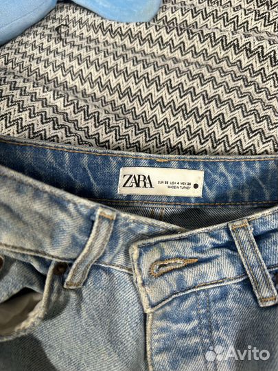 Джинсы zara 36 женские