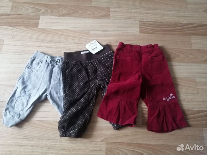 Пакет одежды для девочки 6-9 месяцев