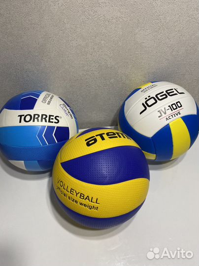 Волейбольные мячи Atemi, Jogel, Torres новые