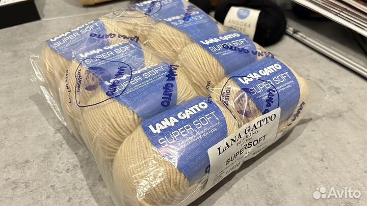 Нитки для вязания lana gatto