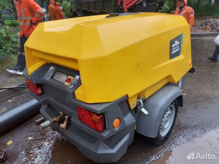 Дизельный компрессор atlas copco xas 98