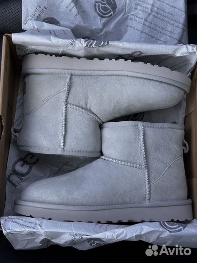 Угги Ugg Classic II mini Grey Violet