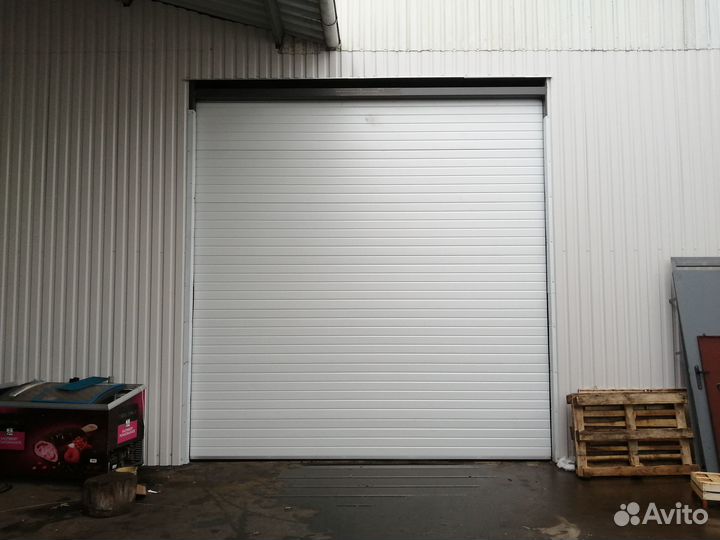 Секционные ворота, рольставни