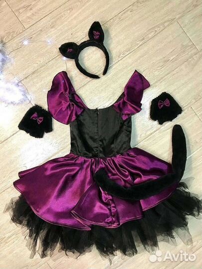 Кошечка суперский костюм на девочку