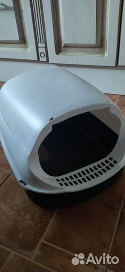 Кошачий лоток домик