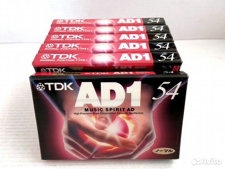 Аудиокассеты кассеты TDK AD 1 54 - 1996 г