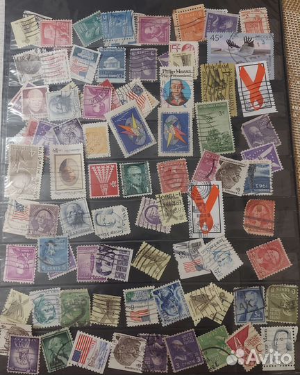 Планшет с марками