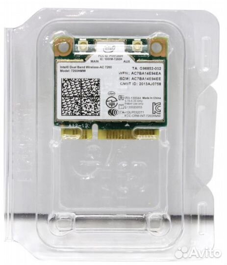 Wi-FI карта Intel 7260HMW