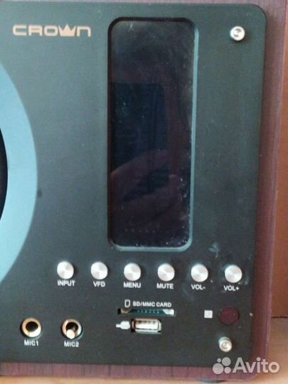 Музыкальный центр crown