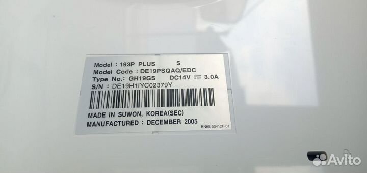 Samsung Монитор 1280x1024