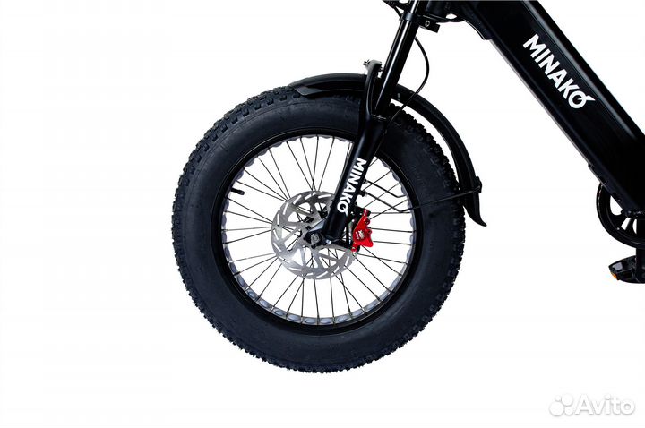Электровелосипед Minako Bizon Black
