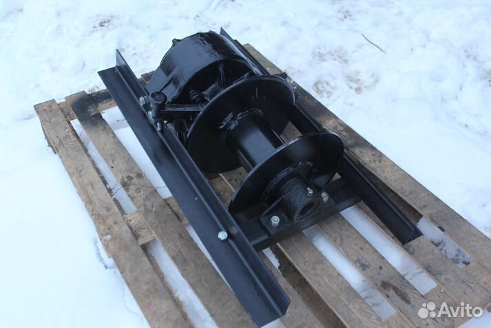 Механическая лебедка брдм