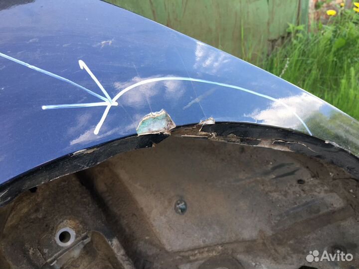 Заднее правое крыло Mazda 6 2011г