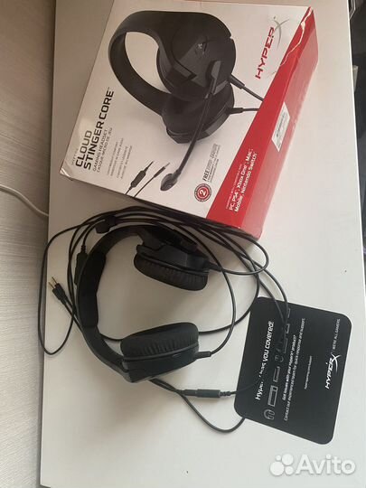 Игровые наушники hyperx