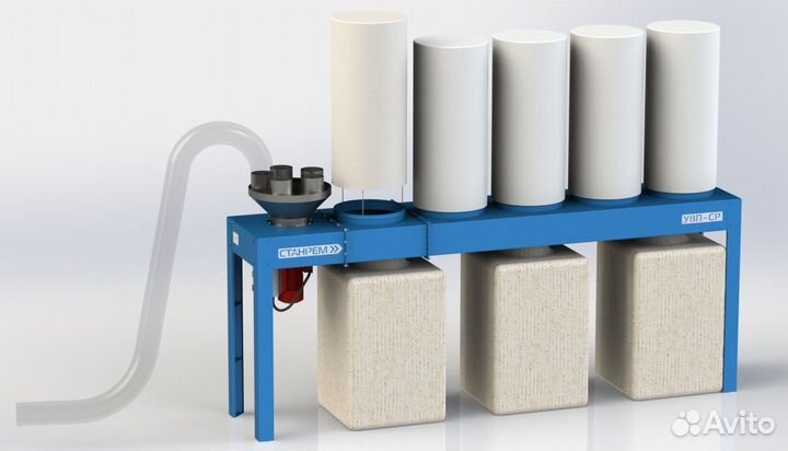 Аспирация. Стружкоотсос. увп -10000 биг-бег