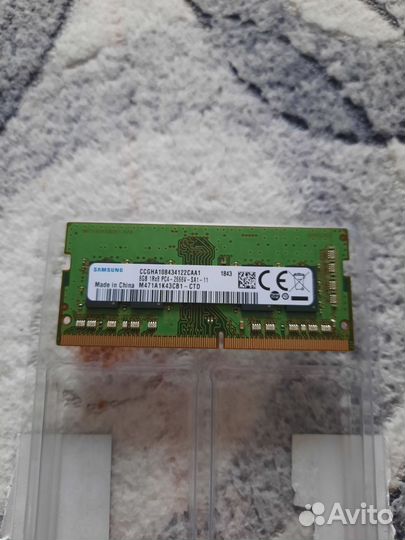 Оперативная память для ноутбука ddr4 8gb